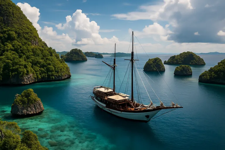 Raja ampat: een luxe avontuur in de natuur